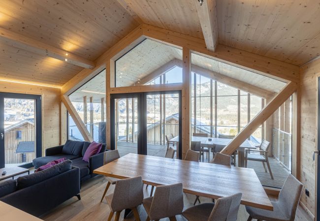 House in Haus im Ennstal - Superior Chalet with 3 bedrooms and sauna & outdoor bathtub